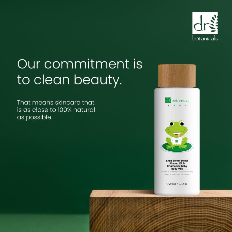 Sweet Almond Oil & Chamomile Baby Body Milk 200ml - Herbalshire Handmade Herbal Products