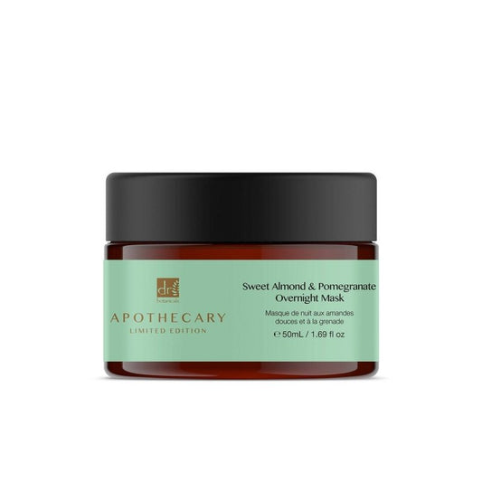 Sweet Almond & Pomegranate Overnight Mask 50ml - Herbalshire Handmade Herbal Products
