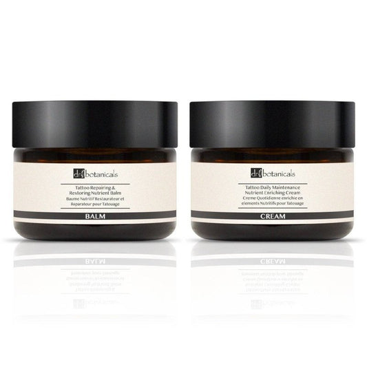 Tattoo Soothing & Moisturising Duo Kit - Herbalshire Handmade Herbal Products
