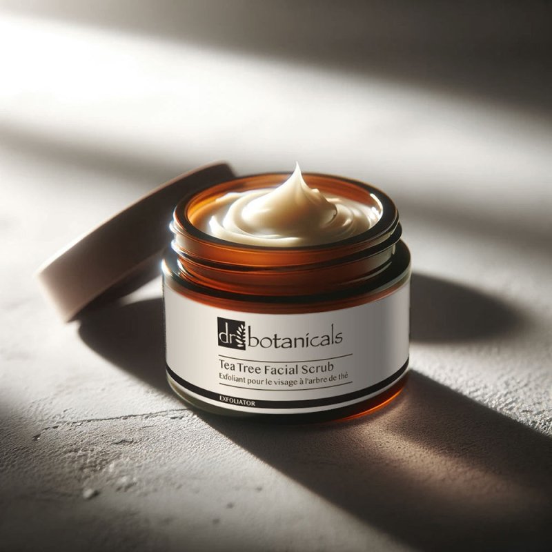 Tea Tree Facial Scrub - Herbalshire Handmade Herbal Products