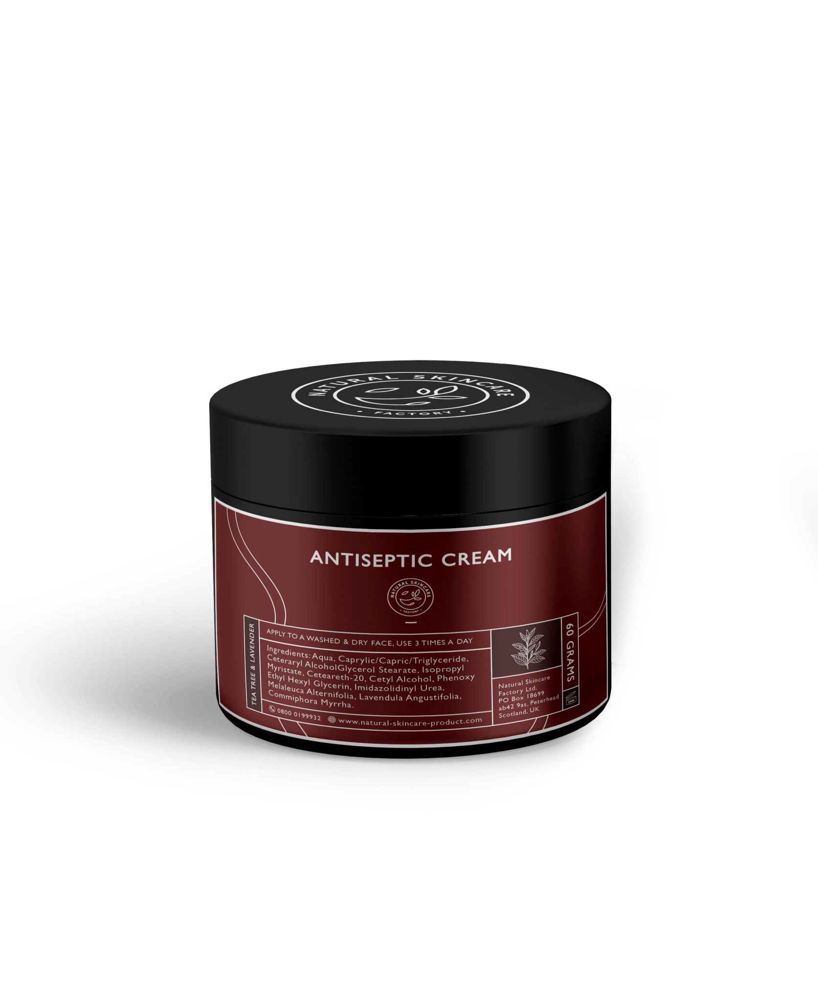 Tea Tree & Lavender Cream - Herbalshire Handmade Herbal Products