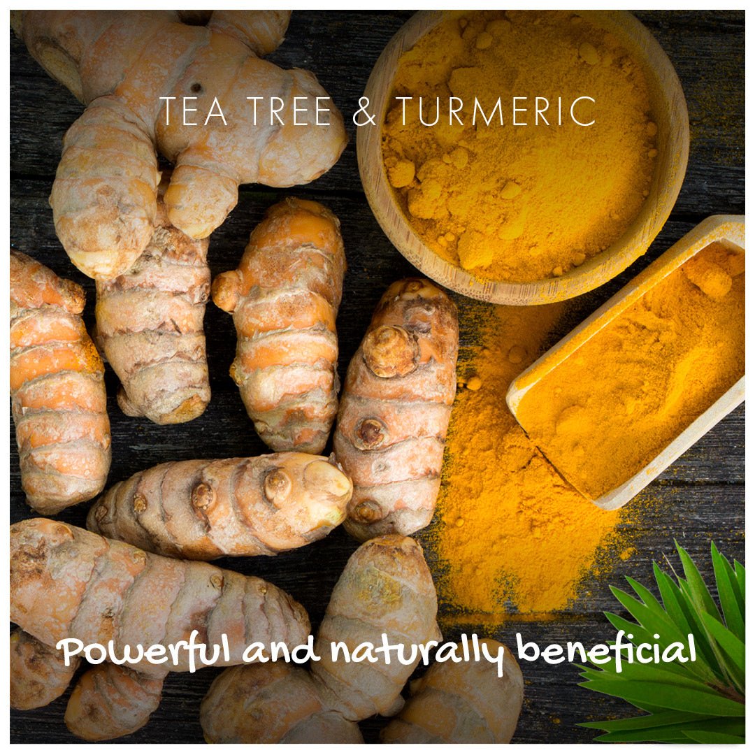 Tea Tree & Turmeric Natural Soap - Herbalshire Handmade Herbal Products