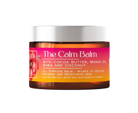 The Calm Balm 30ml - With Cocoa Butter and Monoi Oil - Herbalshire Handmade Herbal Products