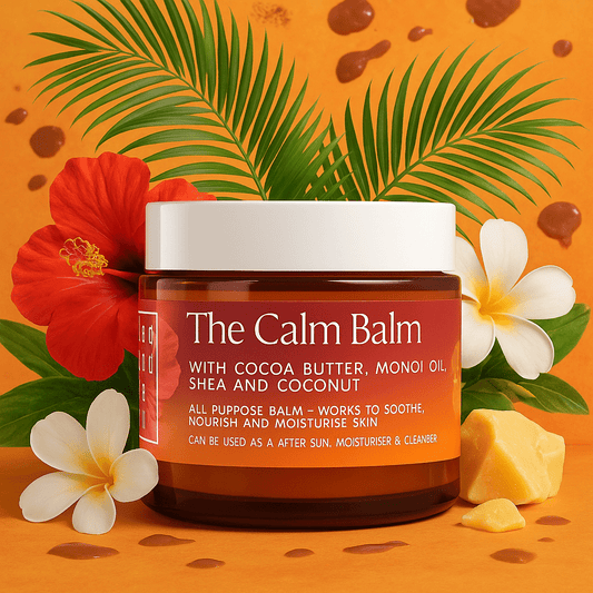 The Calm Balm 30ml - With Cocoa Butter and Monoi Oil - Herbalshire Handmade Herbal Products