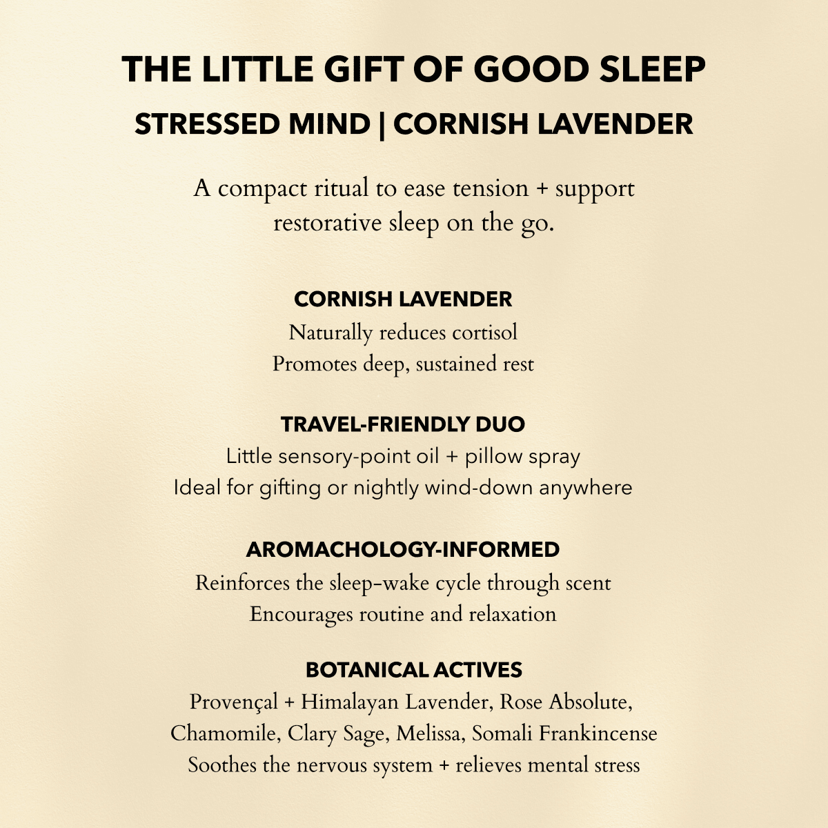 The Little Gift of Good Sleep - Lavender - Herbalshire Handmade Herbal Products