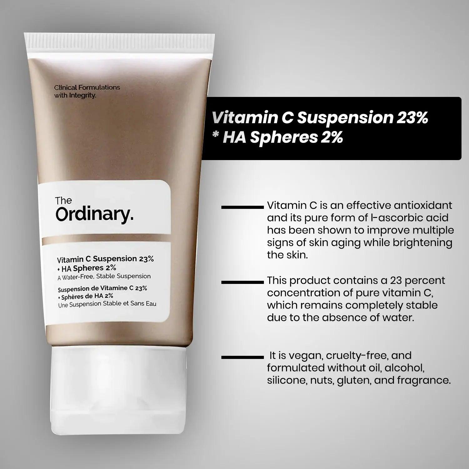 The Ordinary Vitamin C HA Spheres for Bright Skin - Herbalshire Handmade Herbal Products