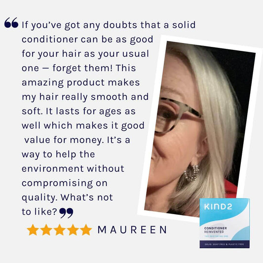 The Restoring One - Restore & Smooth Solid Conditioner Bar - Herbalshire Handmade Herbal Products