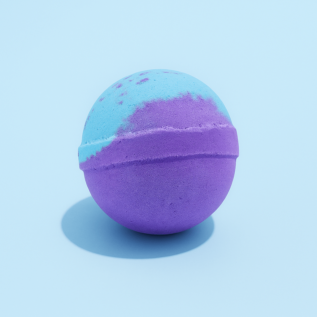 Time to Relax - Uplifting Citrus, Musk Bath Bomb Fizzer - Herbalshire Handmade Herbal Products