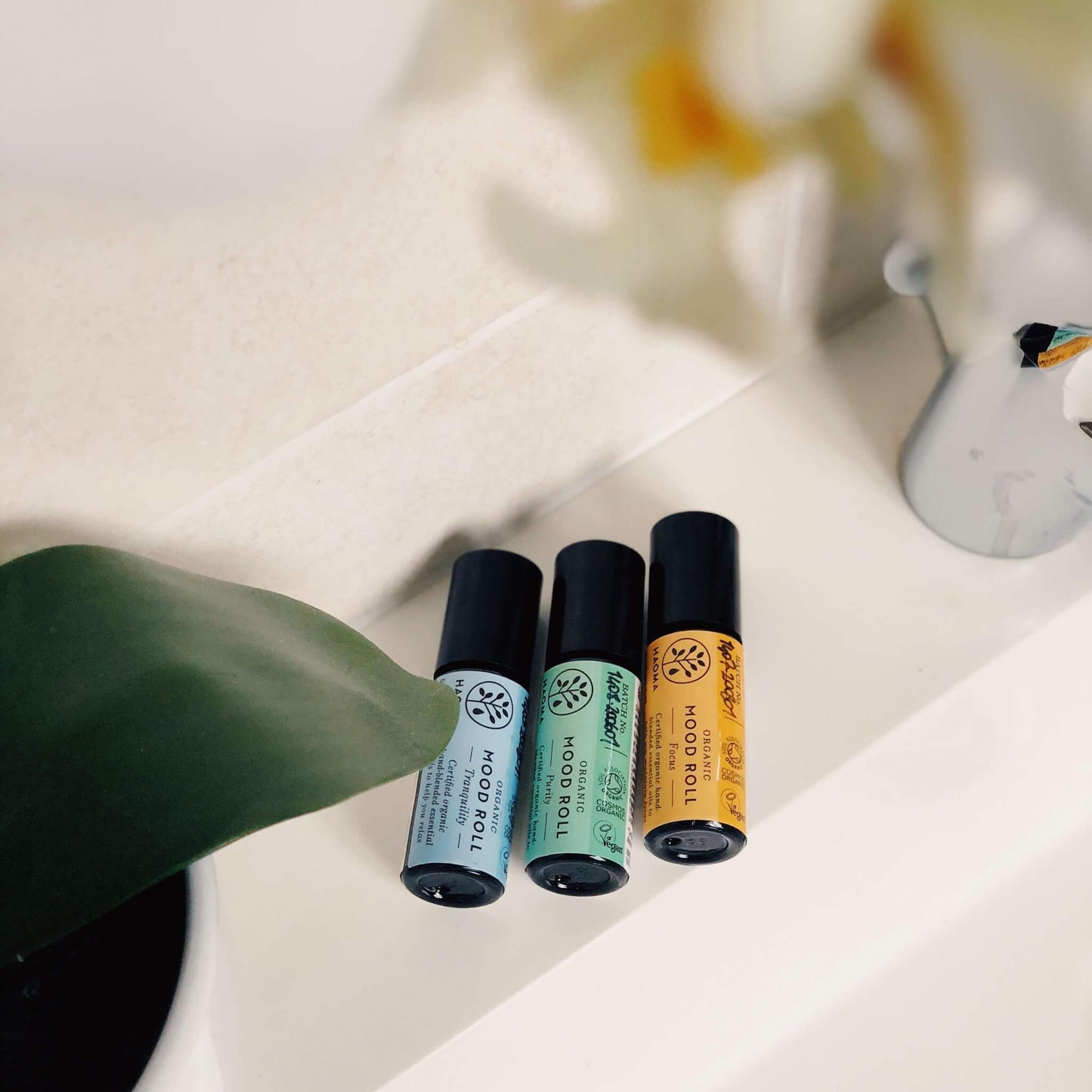 Tranquility Organic Mood Roll - Herbalshire Handmade Herbal Products