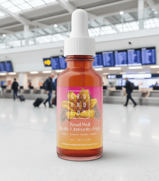 Travel Well Vitality Drops – Liquid Multivitamin for Energy, Immunity & Glow – 30ml - Herbalshire Handmade Herbal Products