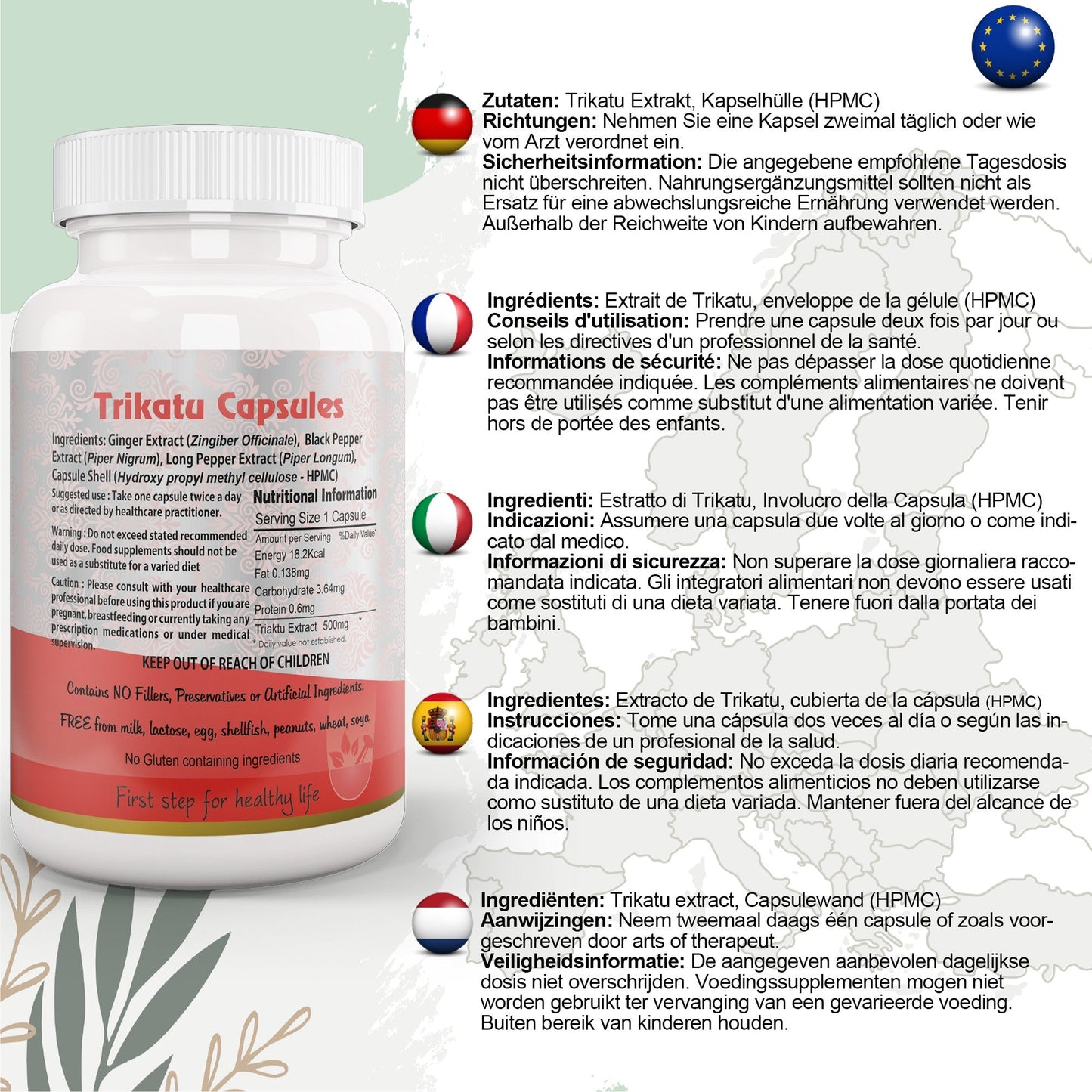 Trikatu Capsule - Herbalshire Handmade Herbal Products