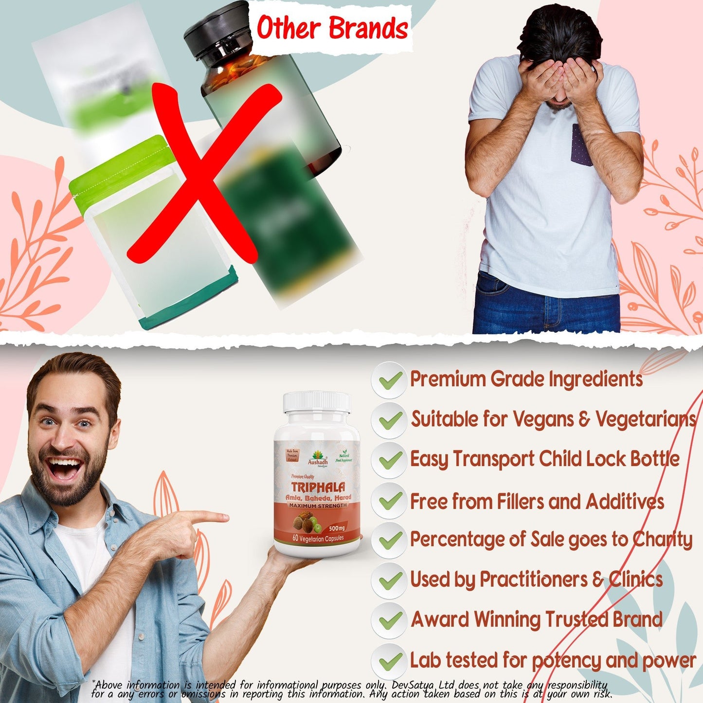 Triphala Capsule - Herbalshire Handmade Herbal Products