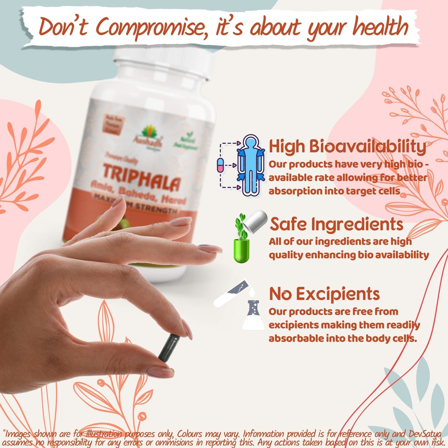 Triphala Capsule - Herbalshire Handmade Herbal Products