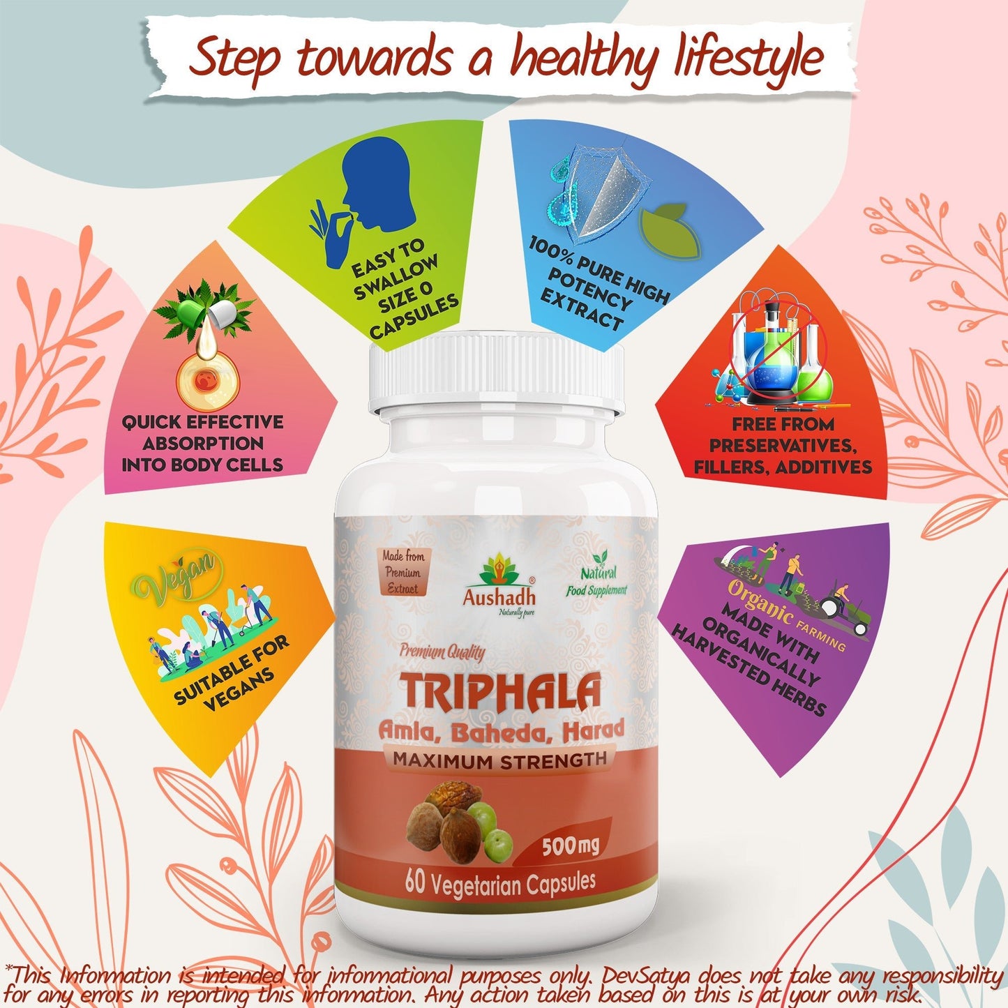 Triphala Capsule - Herbalshire Handmade Herbal Products