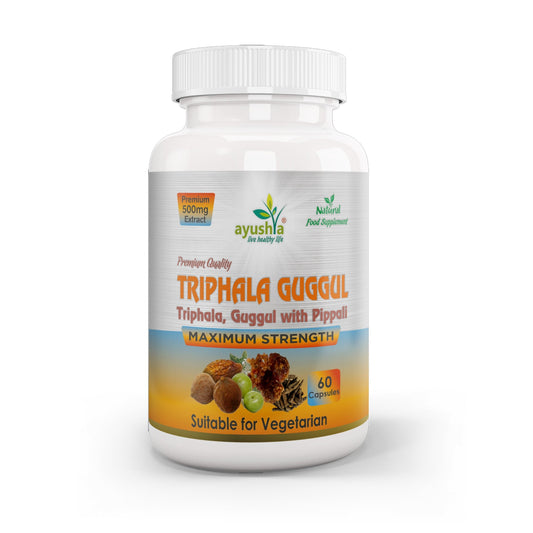 Triphala Guggul Capsule - Herbalshire Handmade Herbal Products