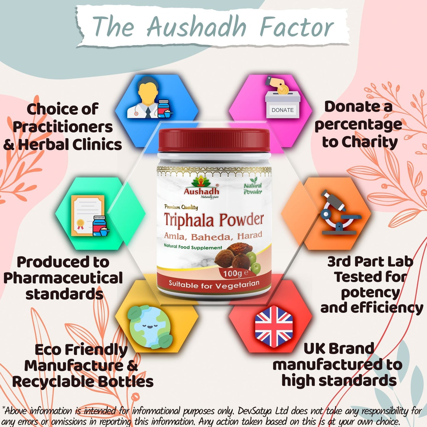 Triphala Powder - Herbalshire Handmade Herbal Products