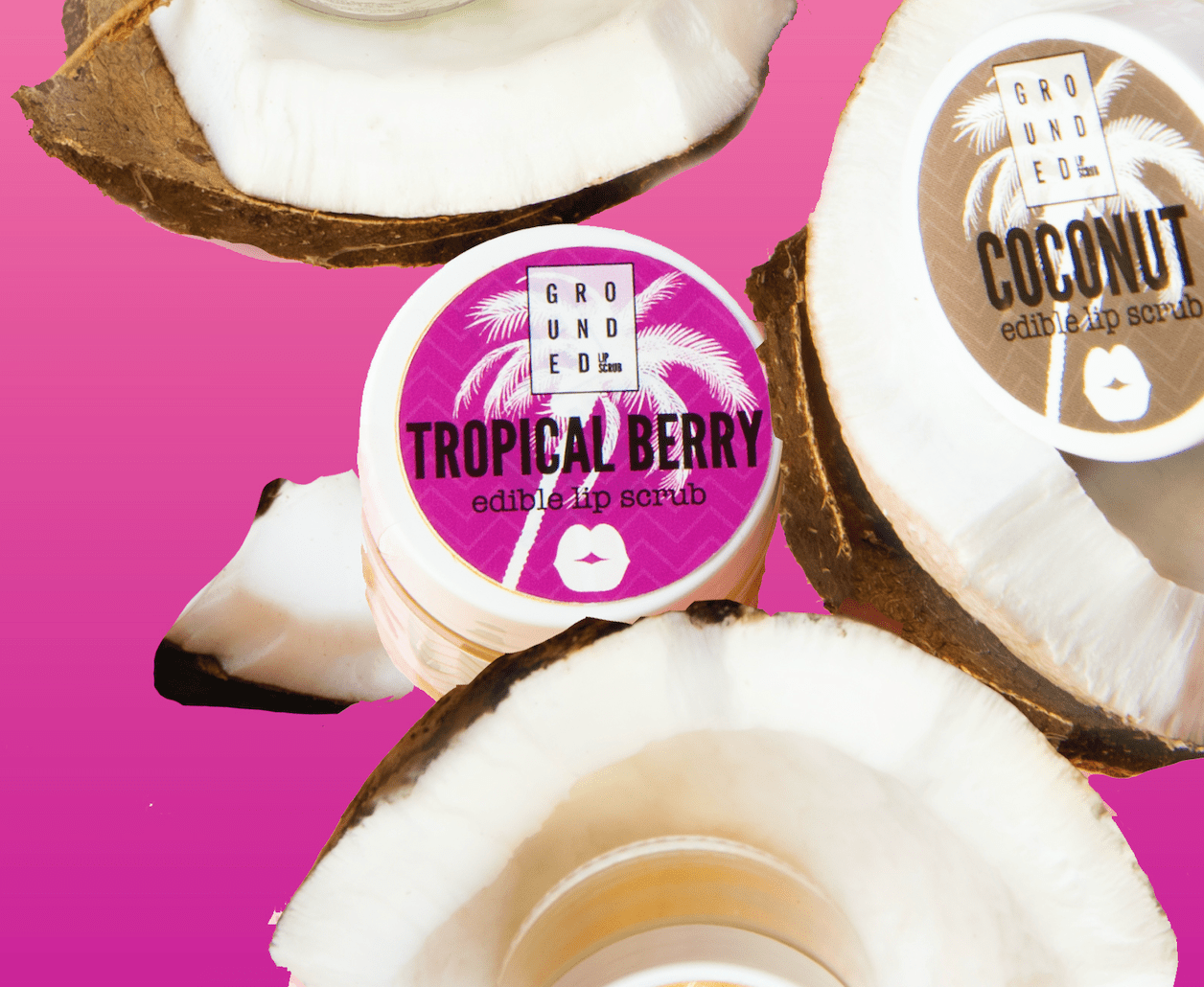 Tropical Berry Lip Scrub (30g) - Herbalshire Handmade Herbal Products