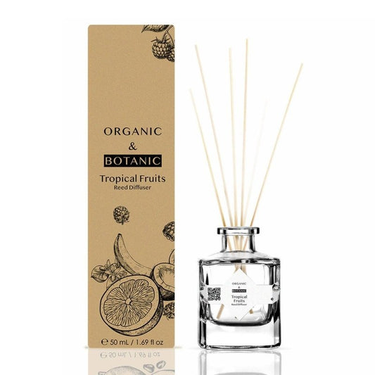 Tropical Fruits Reed Diffuser 50ml - Herbalshire Handmade Herbal Products