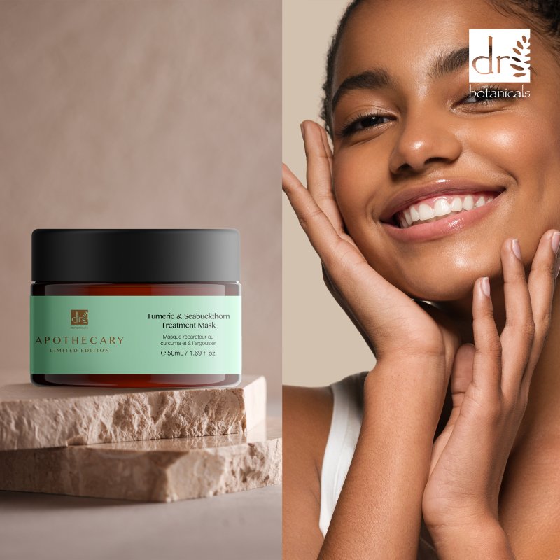 Tumeric & Seabuckthorn Treatment Mask 50ml - Herbalshire Handmade Herbal Products