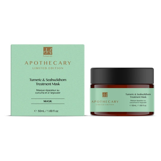 Tumeric & Seabuckthorn Treatment Mask 50ml - Herbalshire Handmade Herbal Products