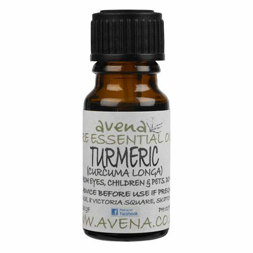 Turmeric Essential Oil 10ml - Cracked Heels - Skin Rejuvenation - Beauty - Herbalshire Handmade Herbal Products
