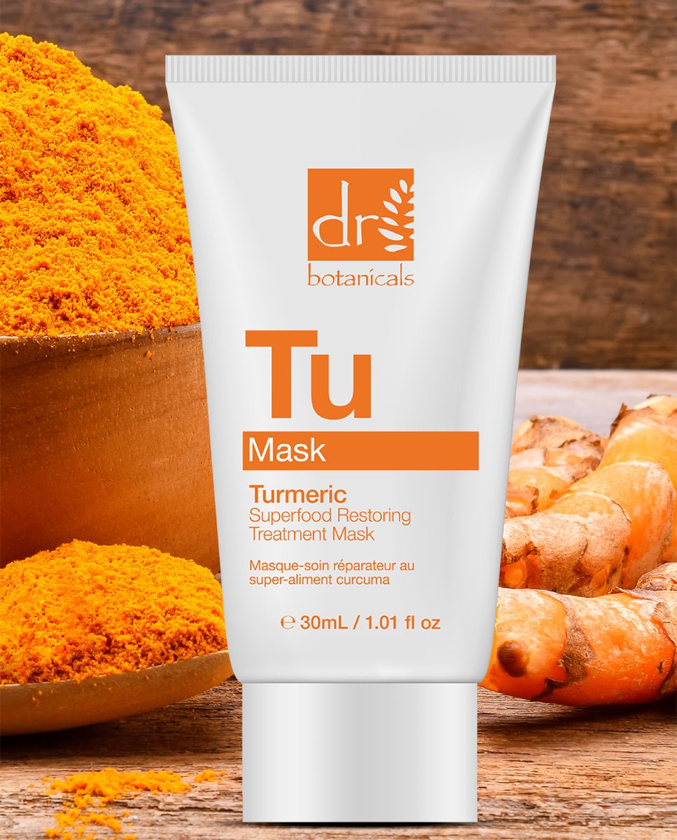 Turmeric Restoring Treatment Mask 30ml - Herbalshire Handmade Herbal Products