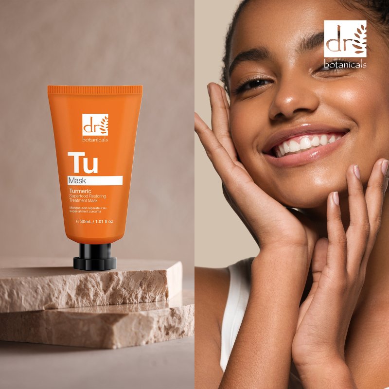 Turmeric Superfood Restoring Treatment Mask 30ml - Herbalshire Handmade Herbal Products