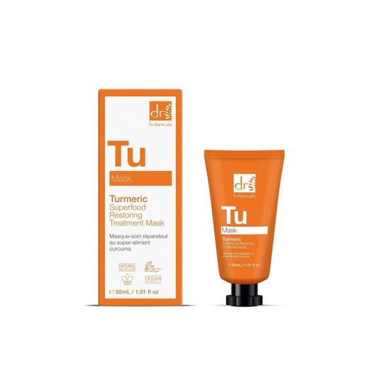 Turmeric Superfood Restoring Treatment Mask 30ml - Herbalshire Handmade Herbal Products