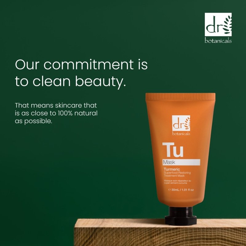 Turmeric Superfood Restoring Treatment Mask 30ml - Herbalshire Handmade Herbal Products