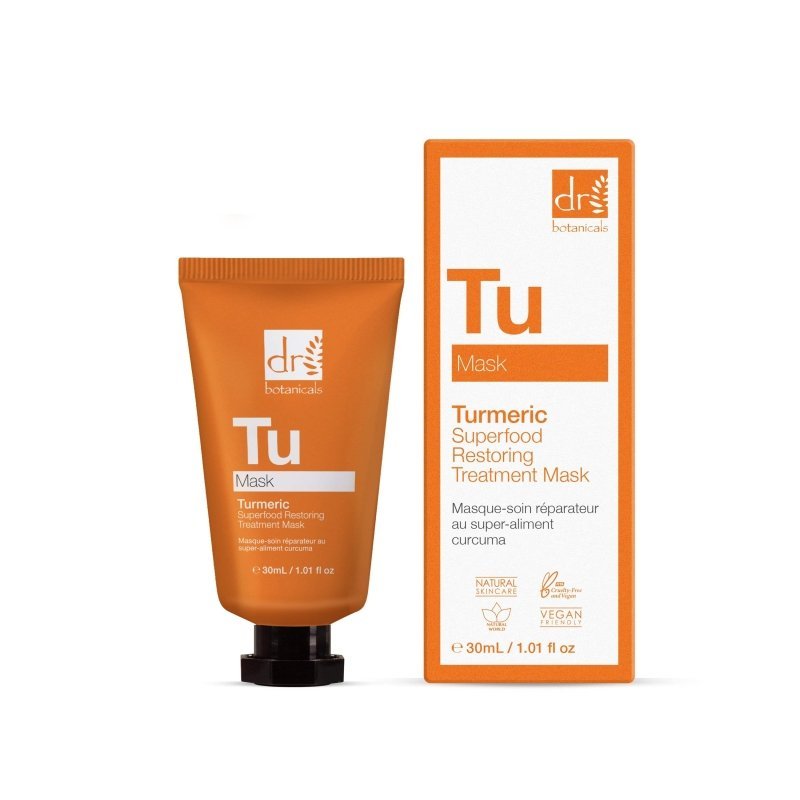 Turmeric Superfood Restoring Treatment Mask 60ml - Herbalshire Handmade Herbal Products