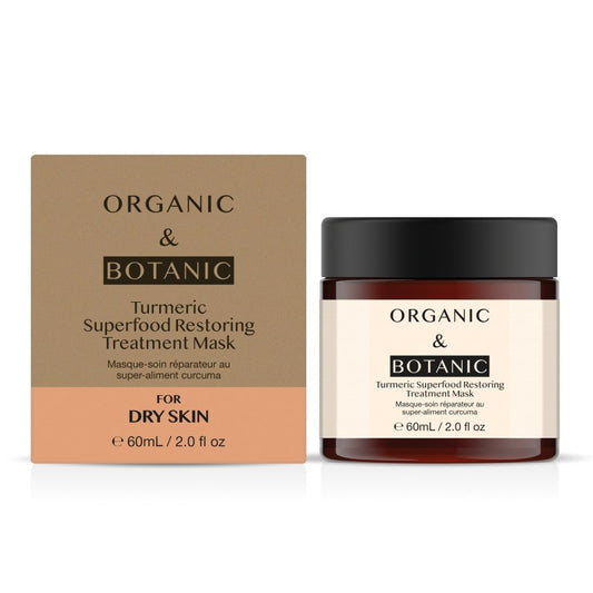 Turmeric Superfood Restoring Treatment Mask 60ml - Herbalshire Handmade Herbal Products