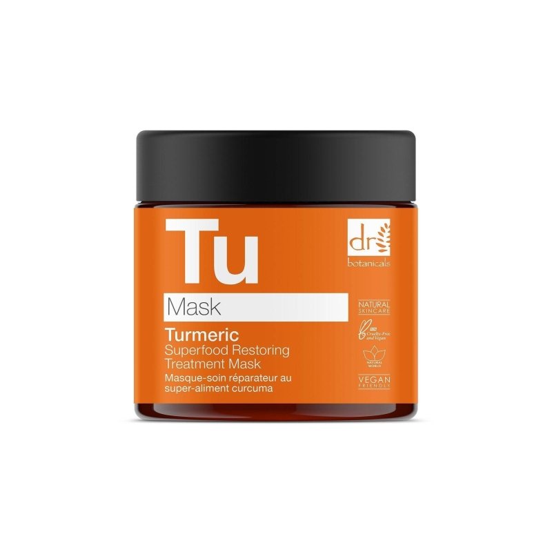 Turmeric Superfood Restoring Treatment Mask 60ml - Herbalshire Handmade Herbal Products