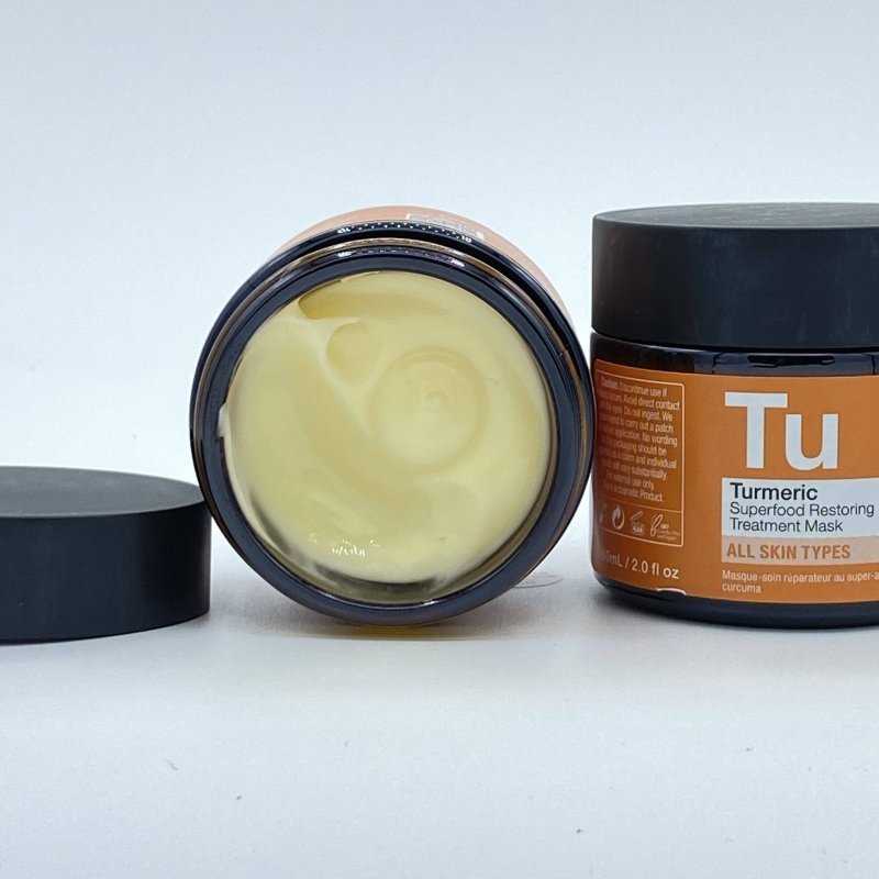 Turmeric Superfood Restoring Treatment Mask 60ml - Herbalshire Handmade Herbal Products