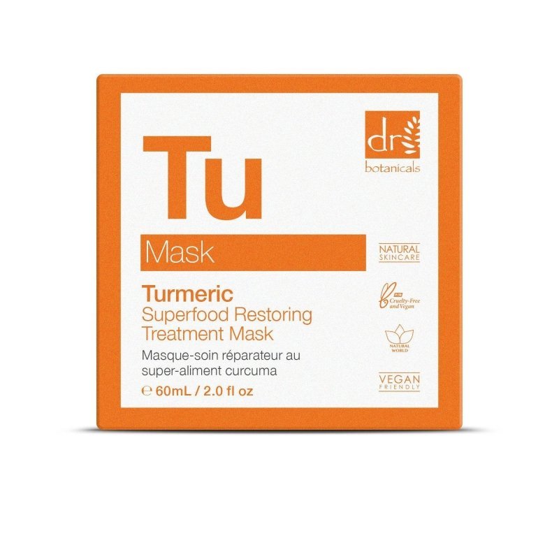 Turmeric Superfood Restoring Treatment Mask 60ml - Herbalshire Handmade Herbal Products