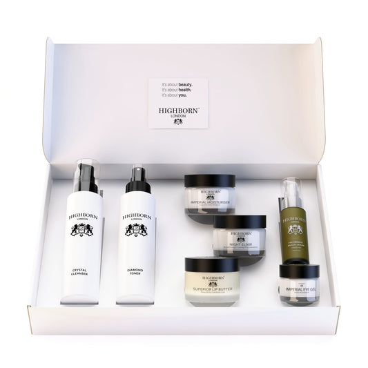 Ultimate Seven - Phase Skincare Collection – Luxury Natural Gift Set for Radiant Skin | HighBorn London - Herbalshire Handmade Herbal Products