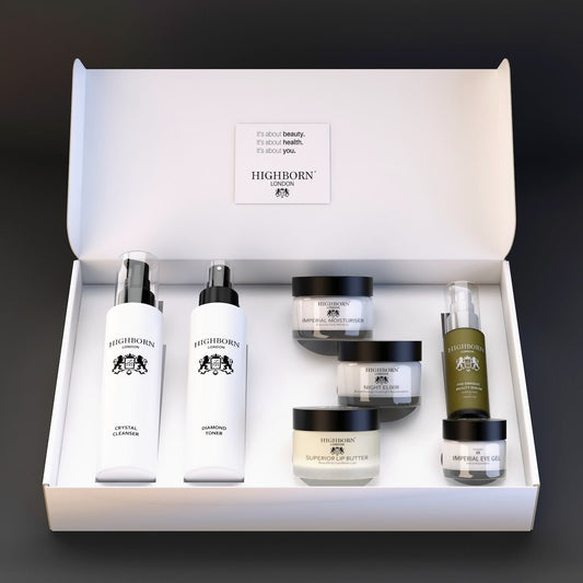 Ultimate Seven - Phase Skincare Collection – Luxury Natural Gift Set for Radiant Skin | HighBorn London - Herbalshire Handmade Herbal Products