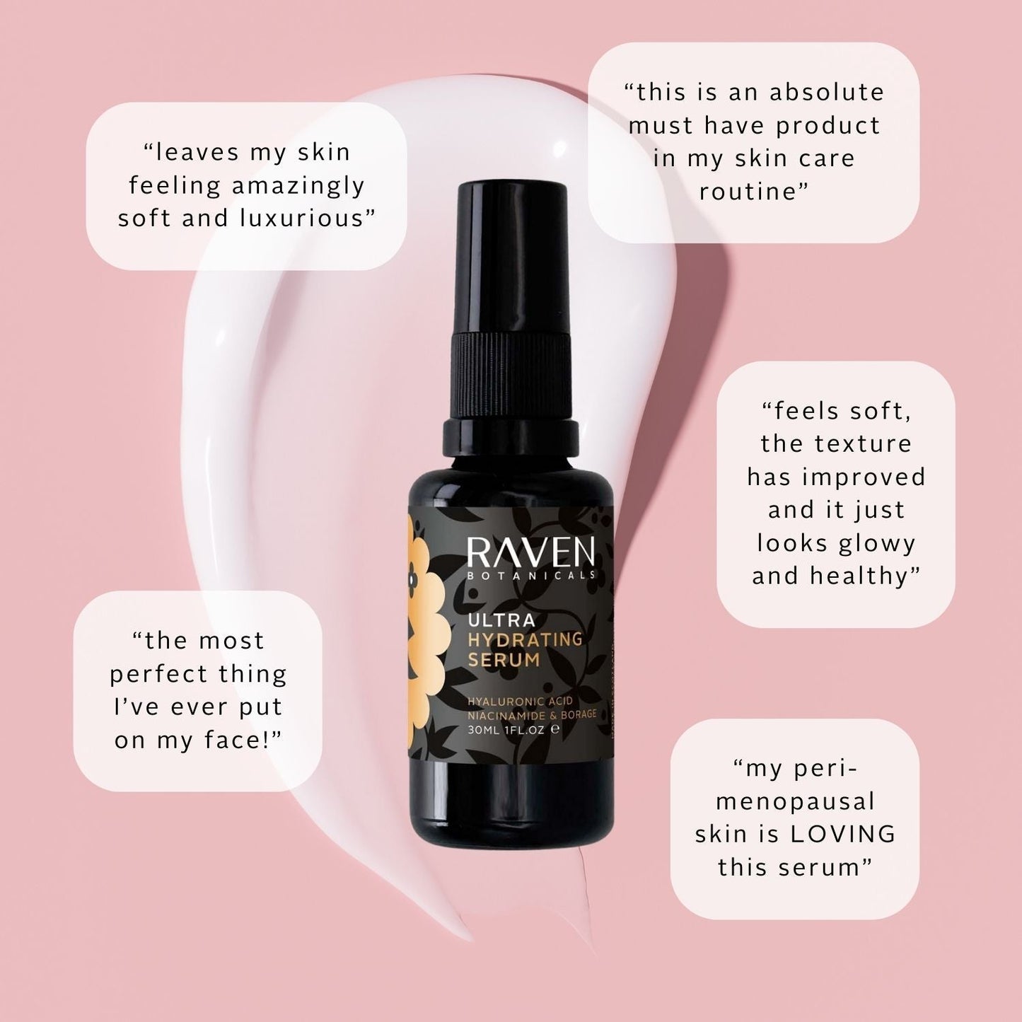 Ultra Hydrating Serum - Herbalshire Handmade Herbal Products