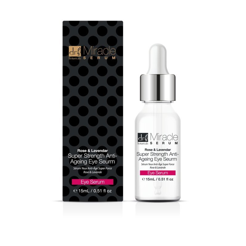 Unique Treatments Rose And Lavender Super Strength Anti - Ageing Eye Serum 15ml - Herbalshire Handmade Herbal Products