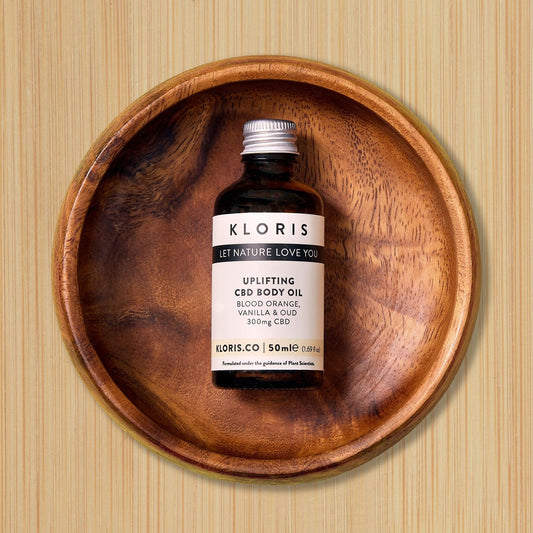 Uplifting CBD Body & Massage Oil - Herbalshire Handmade Herbal Products