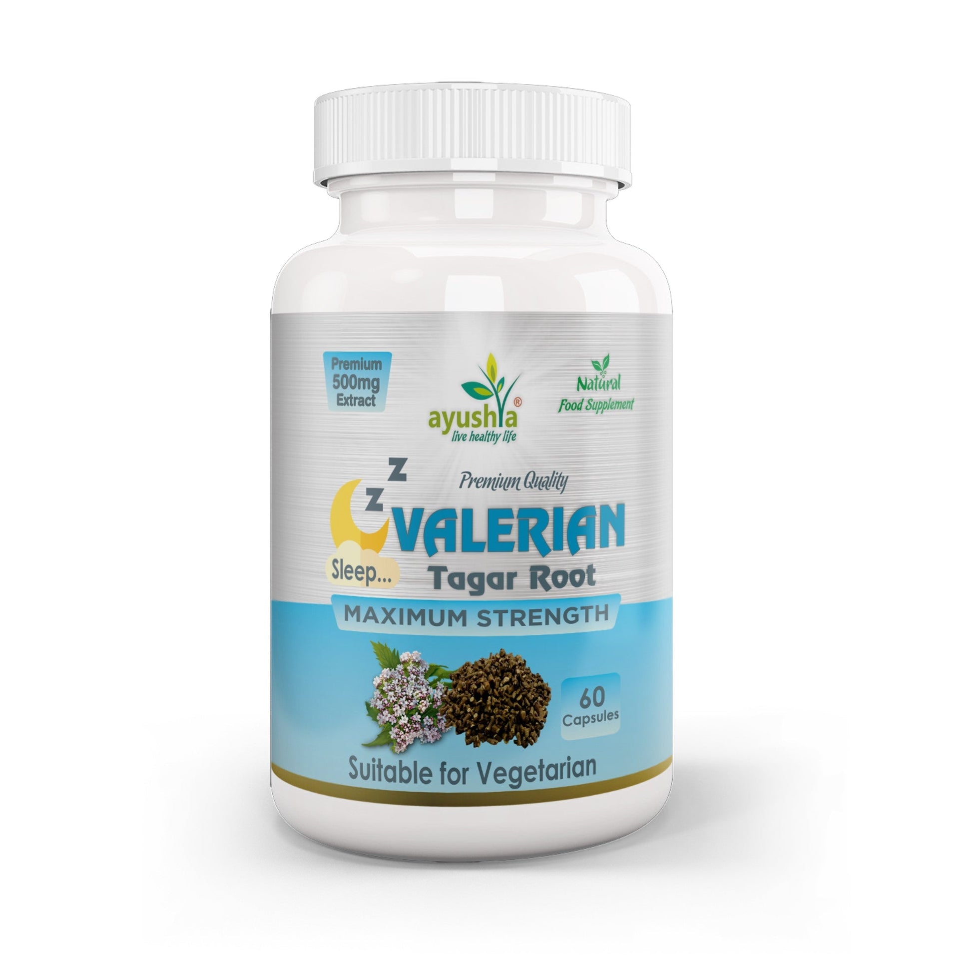 Valerian Root Capsule - Herbalshire Handmade Herbal Products