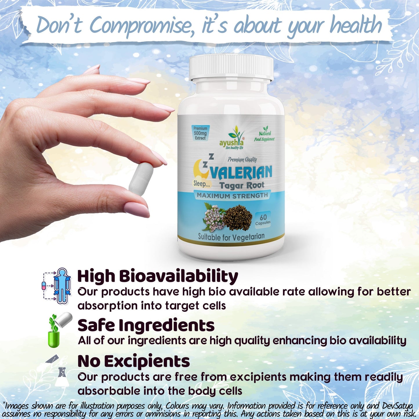 Valerian Root Capsule - Herbalshire Handmade Herbal Products