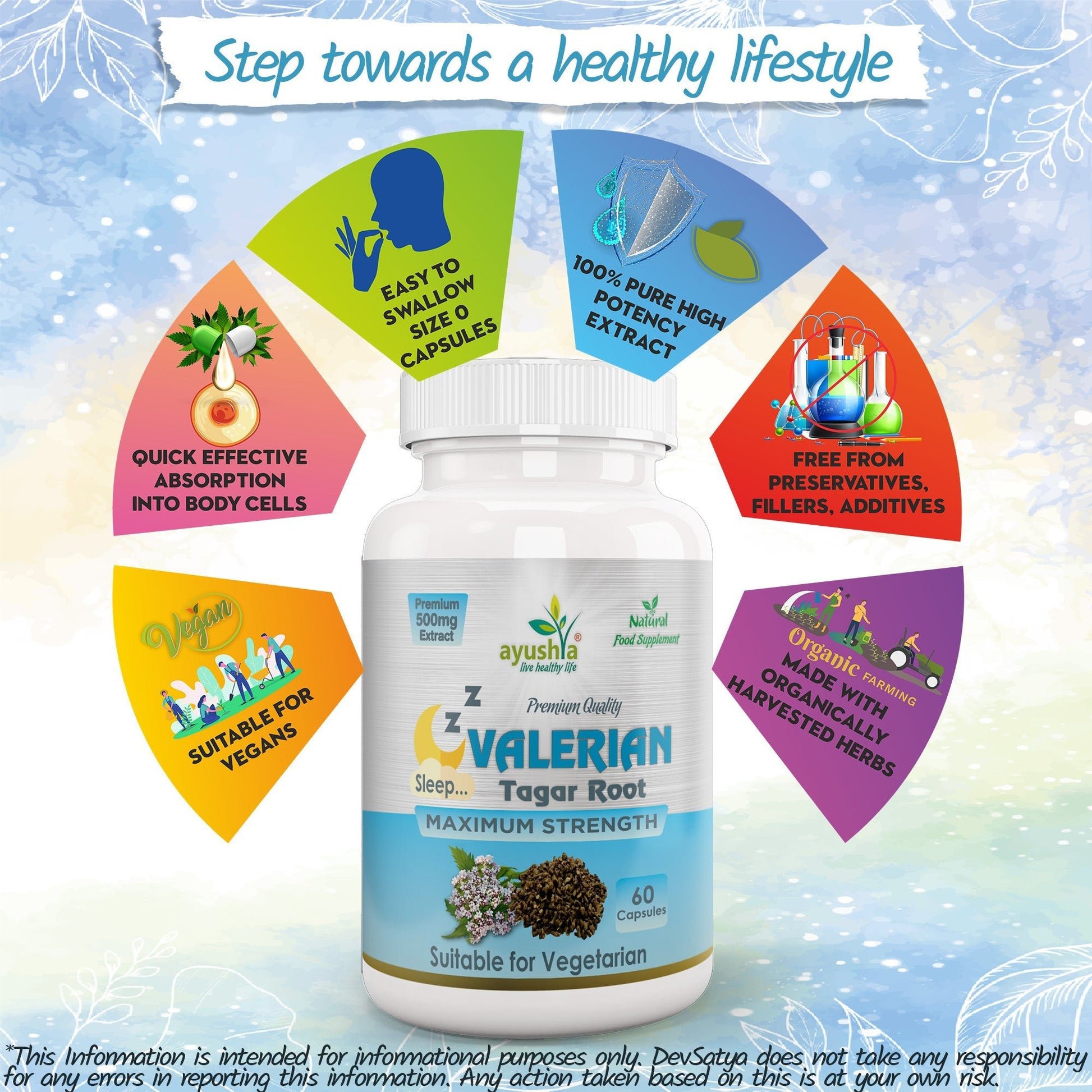 Valerian Root Capsule - Herbalshire Handmade Herbal Products