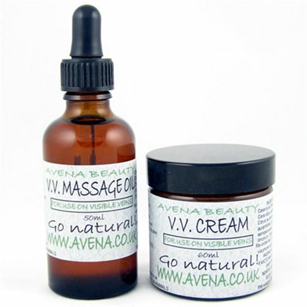 Varicose Veins - Calendula - Herbal Relief - Twin Pack Oil 50ml & Balm 60ml - Herbalshire Handmade Herbal Products