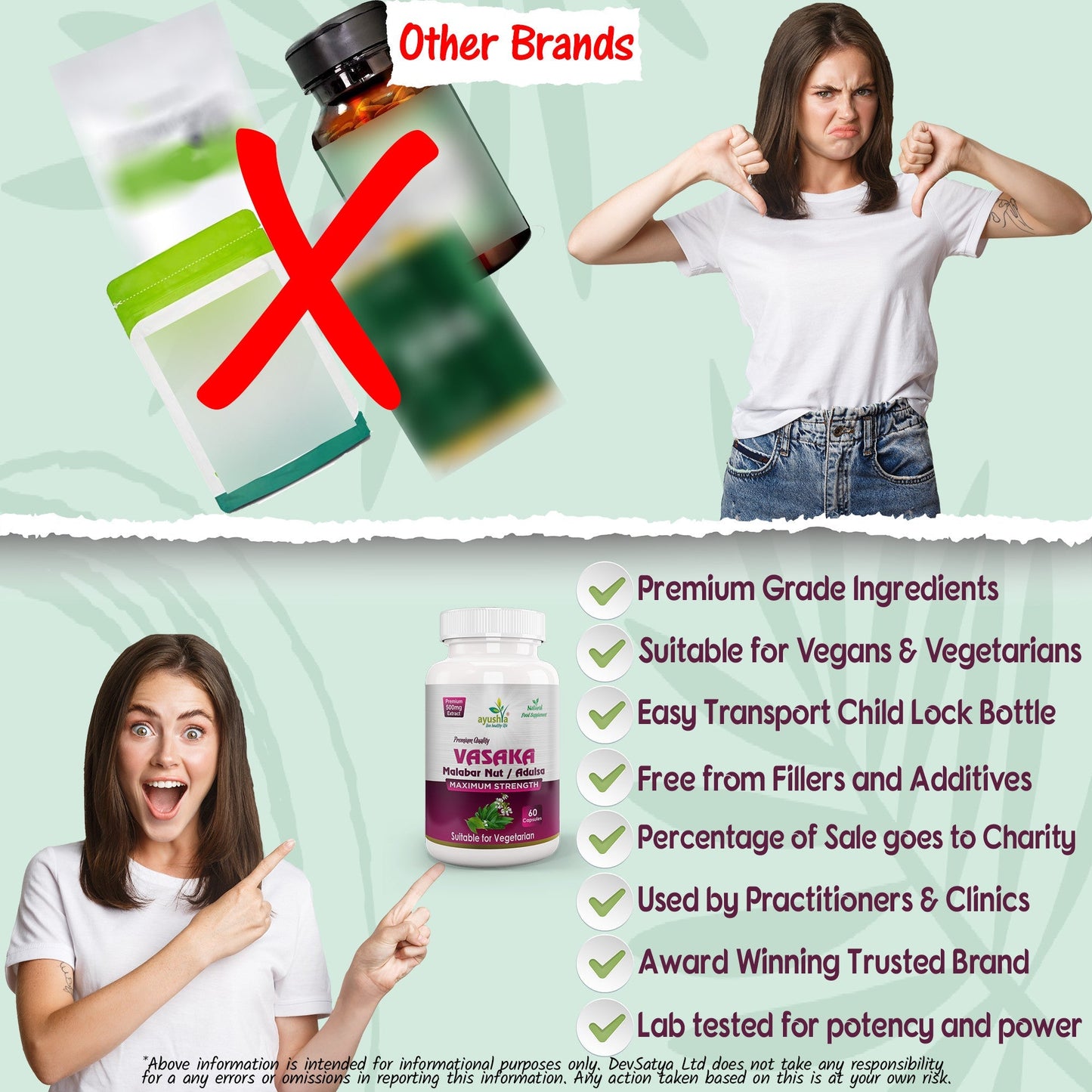 Vasaka (Adulsa) Capsule - Herbalshire Handmade Herbal Products