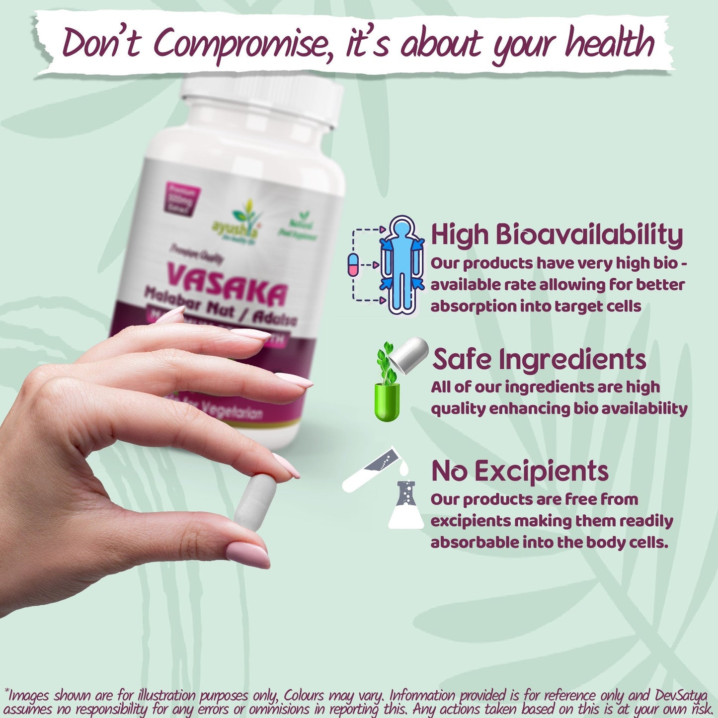 Vasaka (Adulsa) Capsule - Herbalshire Handmade Herbal Products