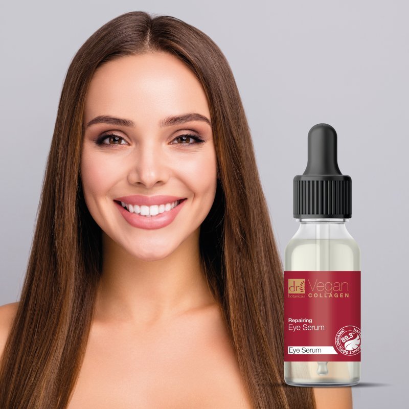 Vegan Collagen Eye Serum & Berry Overnight Moisturiser - Herbalshire Handmade Herbal Products