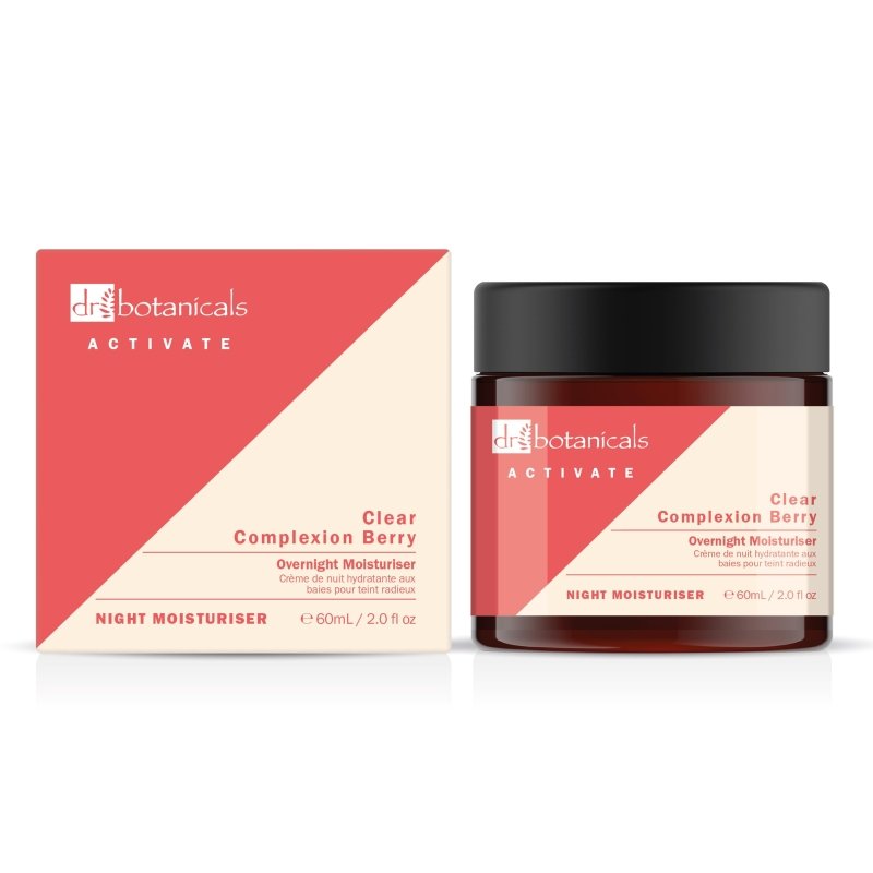 Vegan Collagen Eye Serum & Berry Overnight Moisturiser - Herbalshire Handmade Herbal Products
