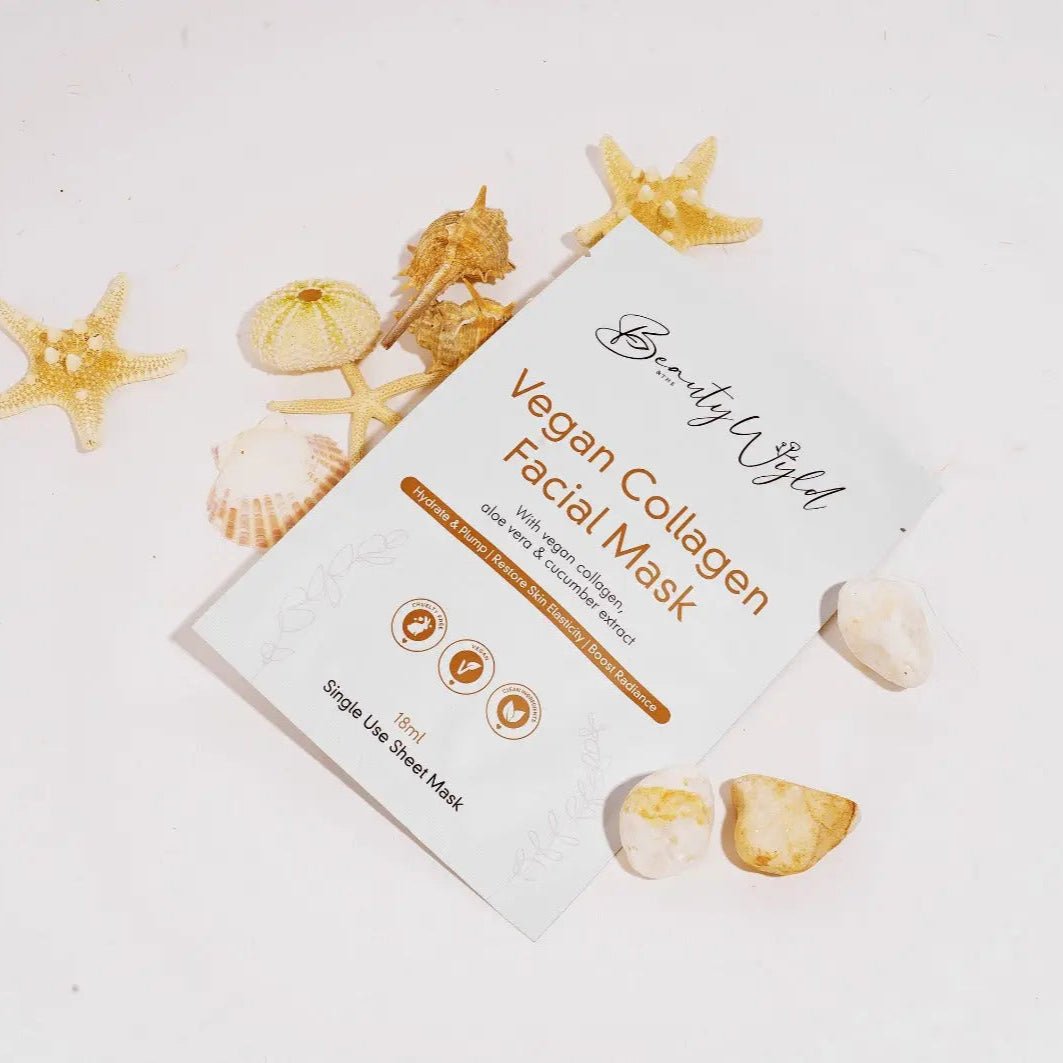 Vegan Collagen Face Mask – Bioidentical Hydrating Treatment for Plump, Dewy Skin | Plant - Based Skincare Innovation - Herbalshire Handmade Herbal Products