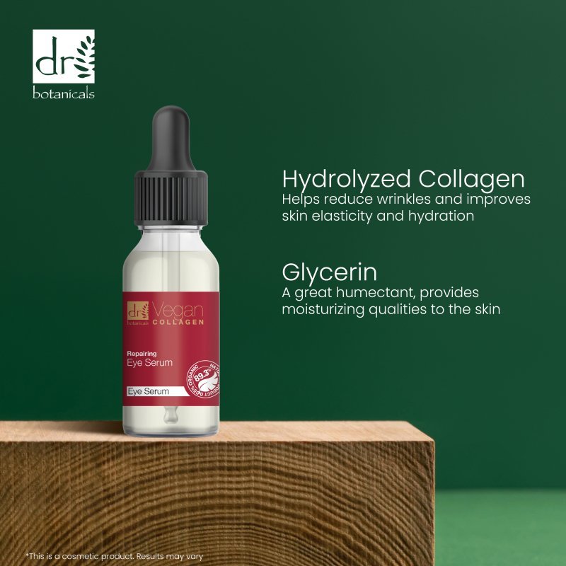 Vegan Collagen Repairing Eye Serum 15ml - Herbalshire Handmade Herbal Products