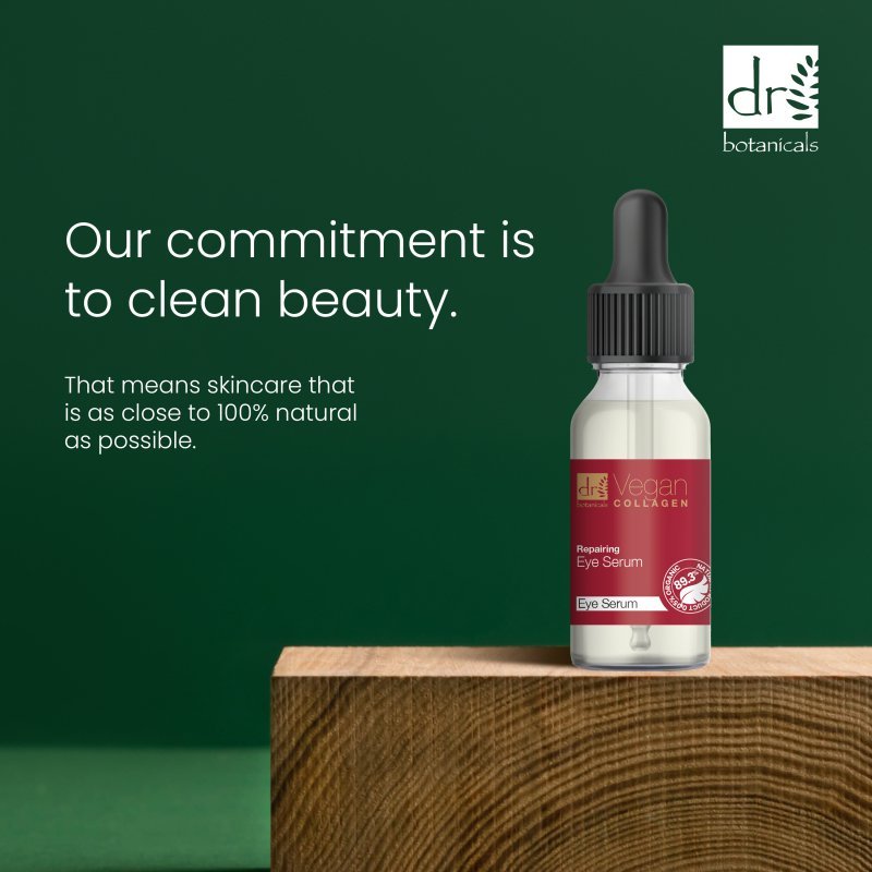 Vegan Collagen Repairing Eye Serum 15ml - Herbalshire Handmade Herbal Products